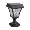 Słupek ogrodowy solarny V-TAC 2W LED IP44 25cm VT-983 3000K-4500K-6000K 110lm 3 lata gwarancji